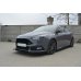 Накладка сплиттер на передний бампер на Ford Focus III ST рестайл